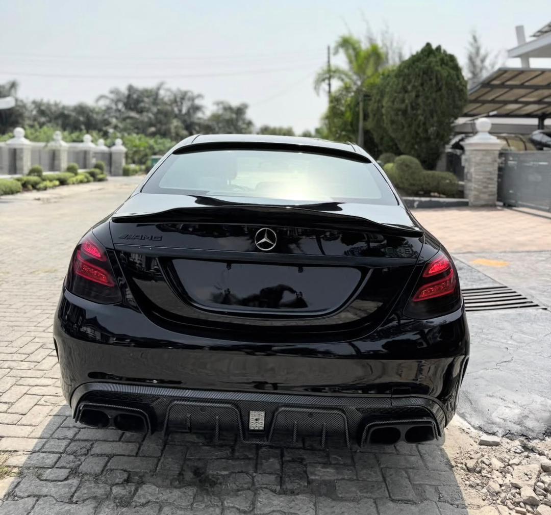 Mercedes-Benz C43 AMG Black Sedan with Sport Exhaust