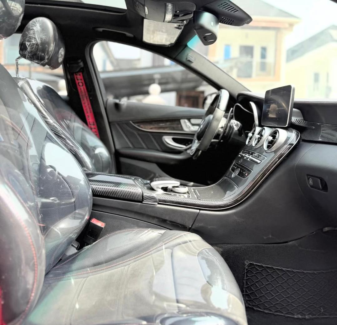 Mercedes-Benz C43 AMG Black Sedan with Sport Exhaust
