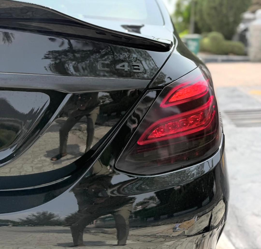 Mercedes-Benz C43 AMG Black Sedan with Sport Exhaust