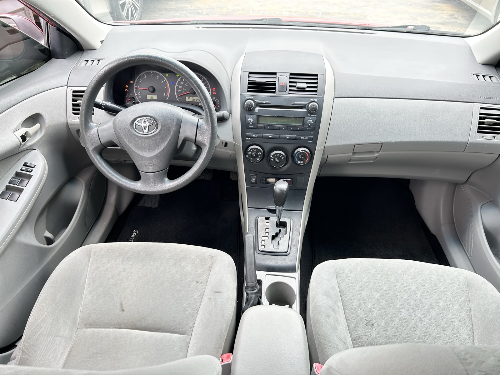 2010 Toyota Corolla CE Red Sedan