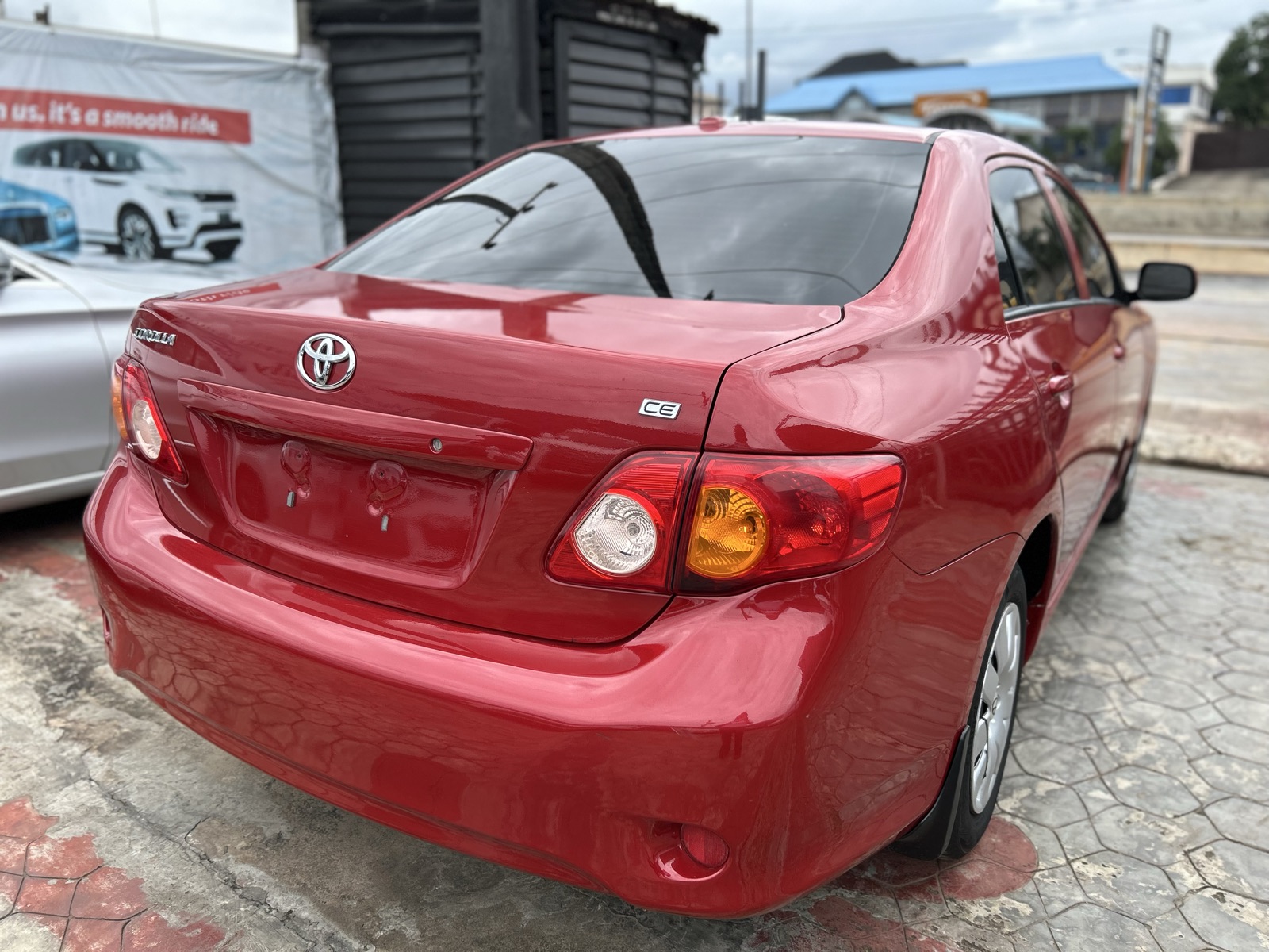 2010 Toyota Corolla CE Red Sedan