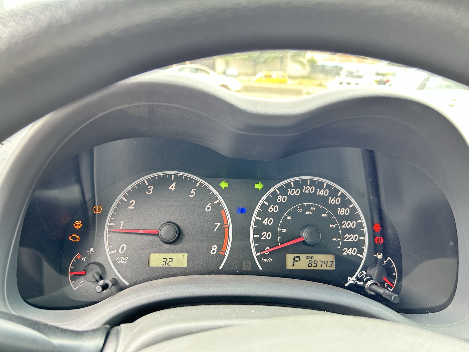 2010 Toyota Corolla CE Red Sedan