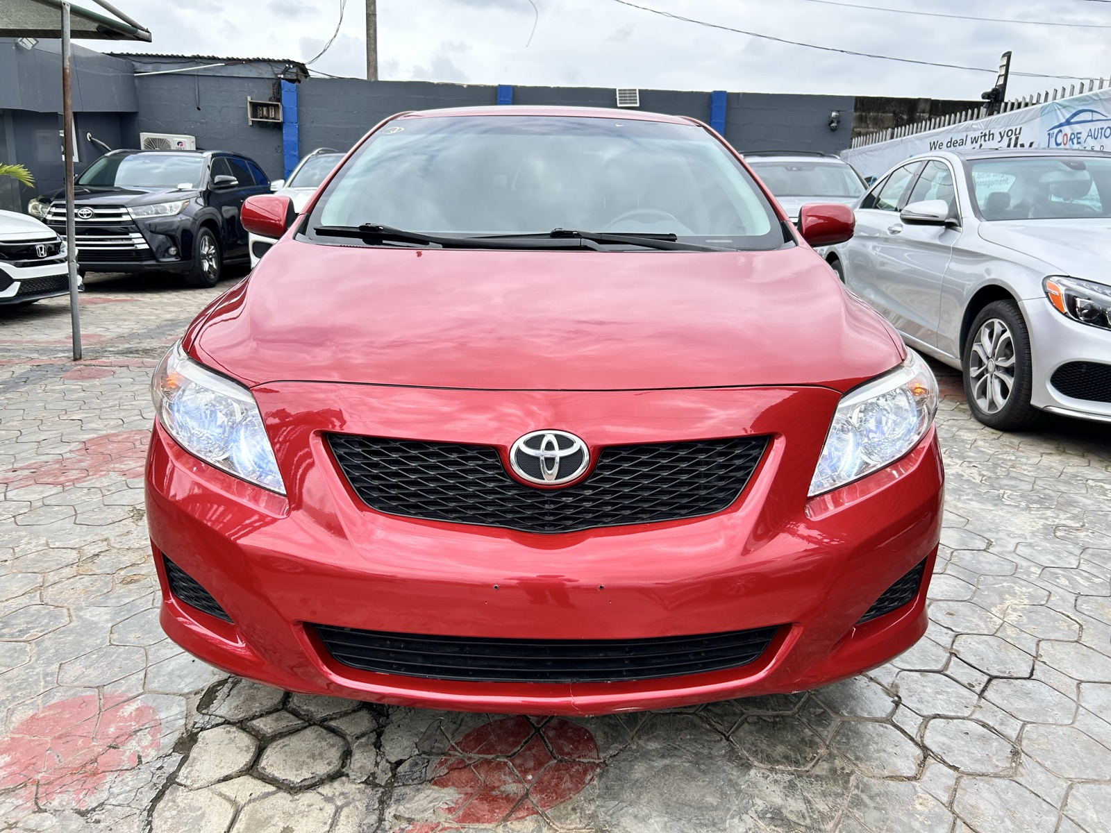 2010 Toyota Corolla CE Red Sedan