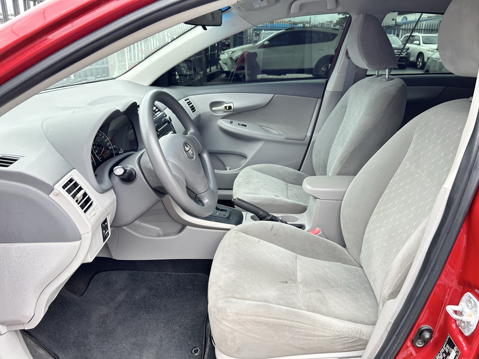 2010 Toyota Corolla CE Red Sedan
