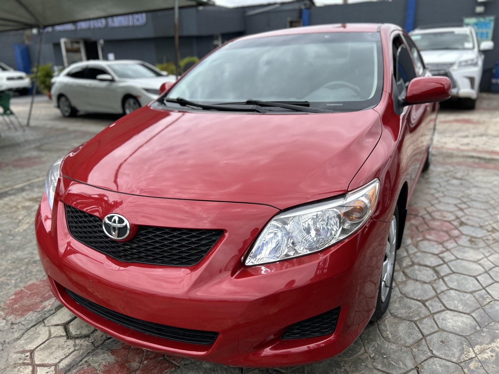 2010 Toyota Corolla CE Red Sedan
