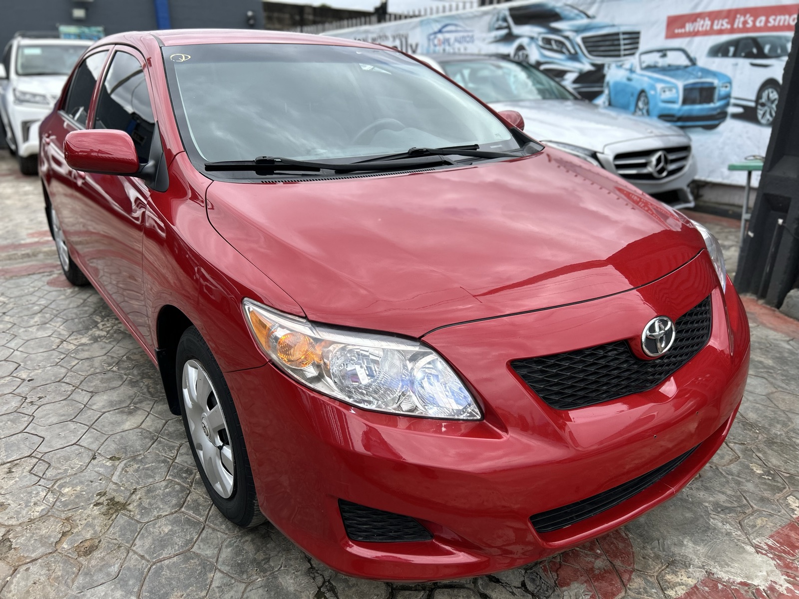 2010 Toyota Corolla CE Red Sedan