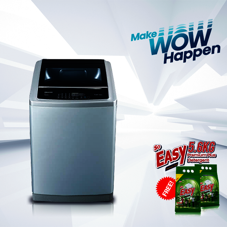 Hisense WM162S-WTOQ 16KG Top Load Washing Machine