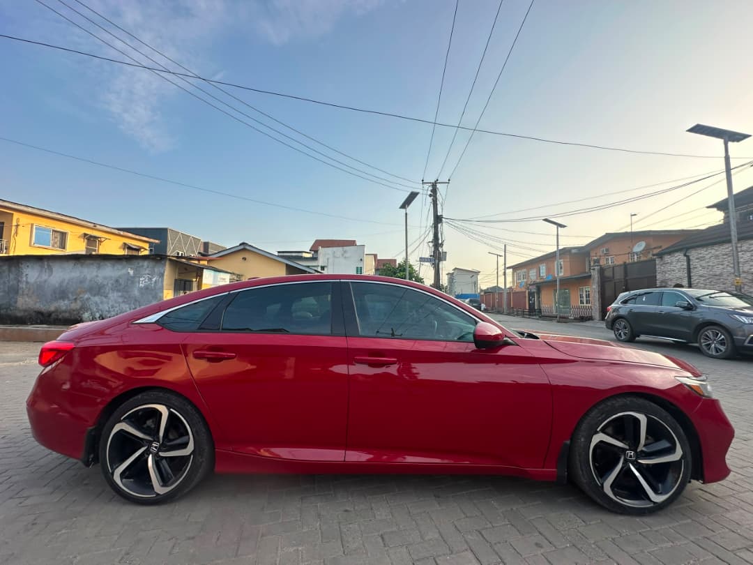 Honda Accord Red Sedan