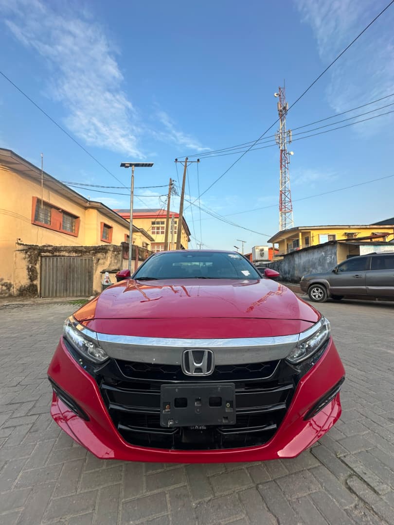 Honda Accord Red Sedan