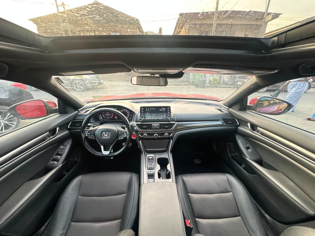 Honda Accord Red Sedan
