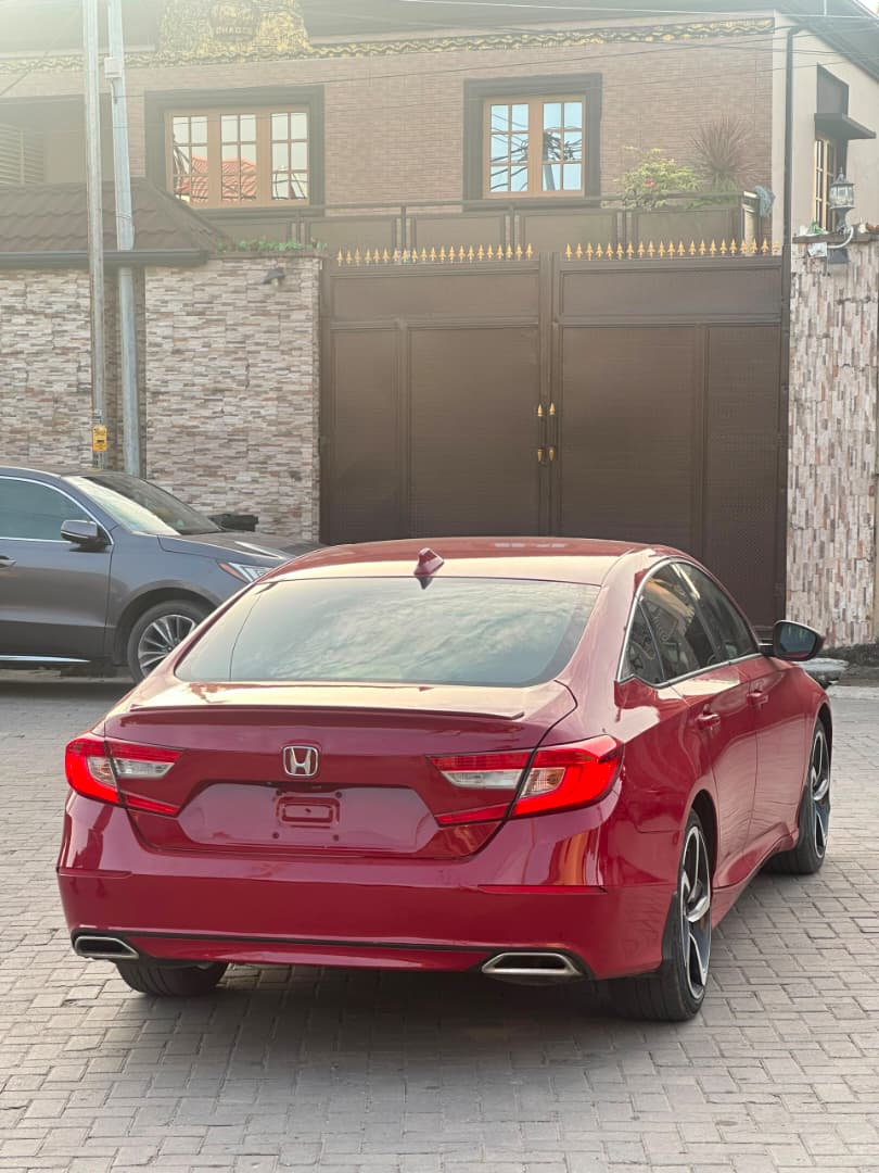 Honda Accord Red Sedan