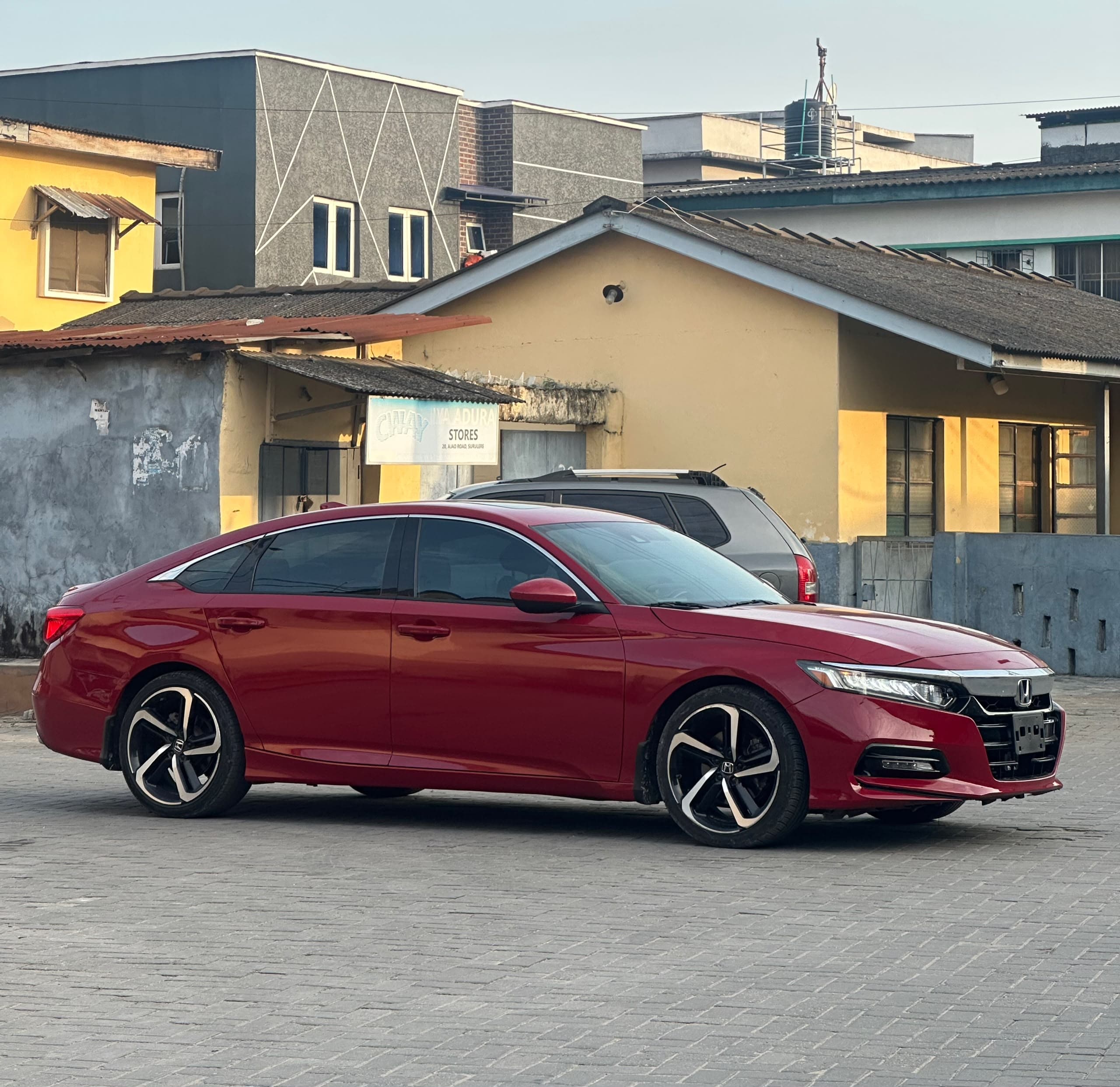 Honda Accord Red Sedan
