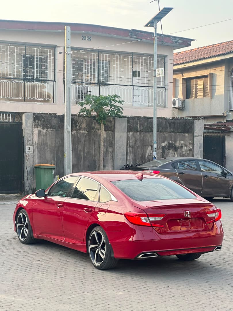 Honda Accord Red Sedan