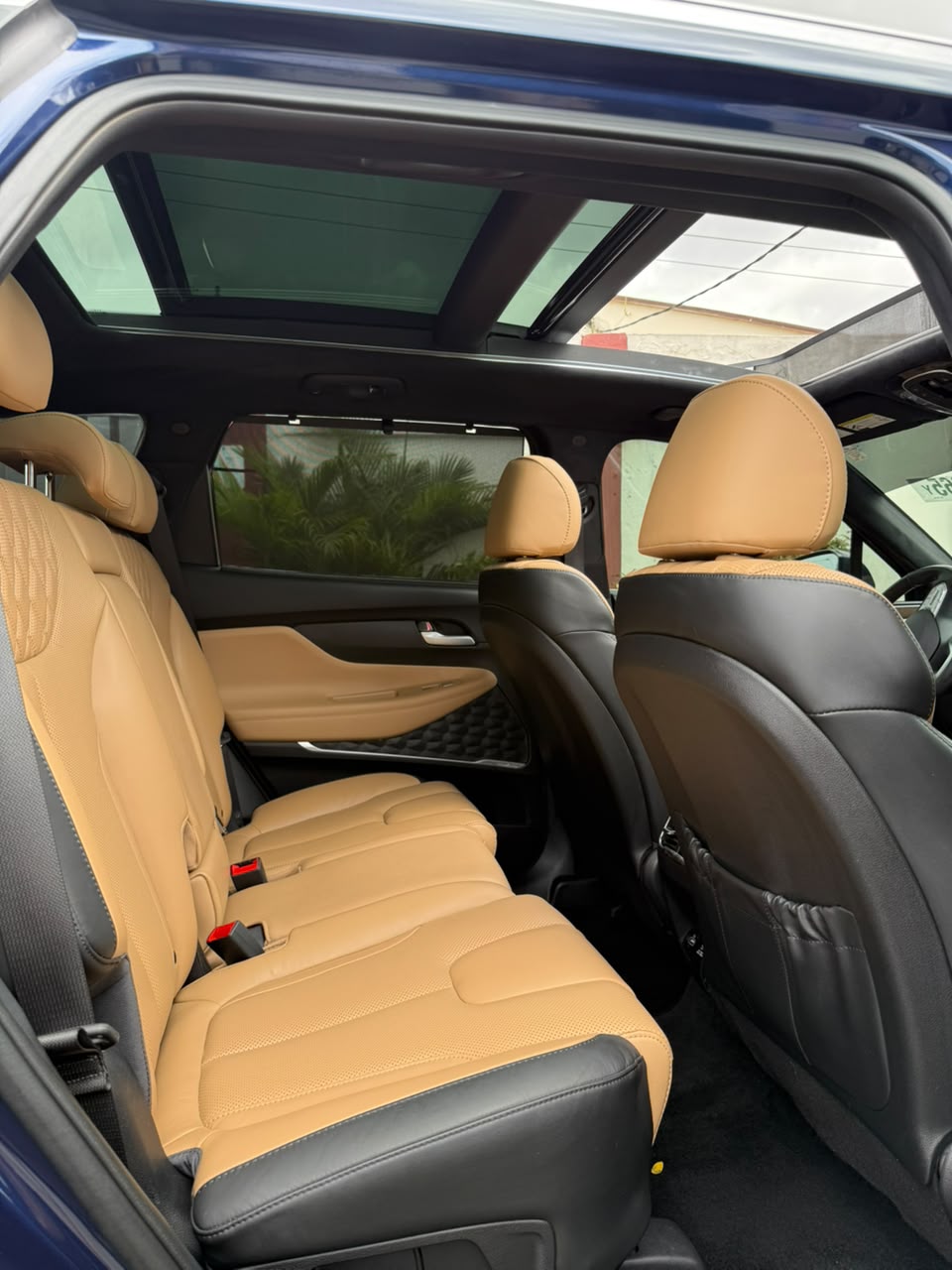 Hyundai Santa Fe 2.5T Hybrid SUV, Blue — photo 7