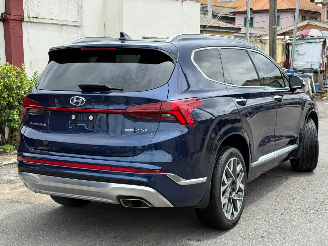 Hyundai Santa Fe 2.5T Hybrid SUV, Blue — photo 9