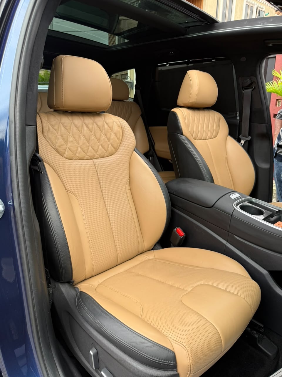 Hyundai Santa Fe 2.5T Hybrid SUV, Blue — photo 10