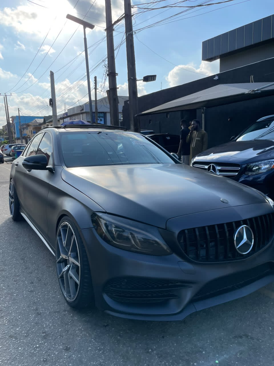 Mercedes-Benz C-Class Matte Grey Sedan BRABOS C43