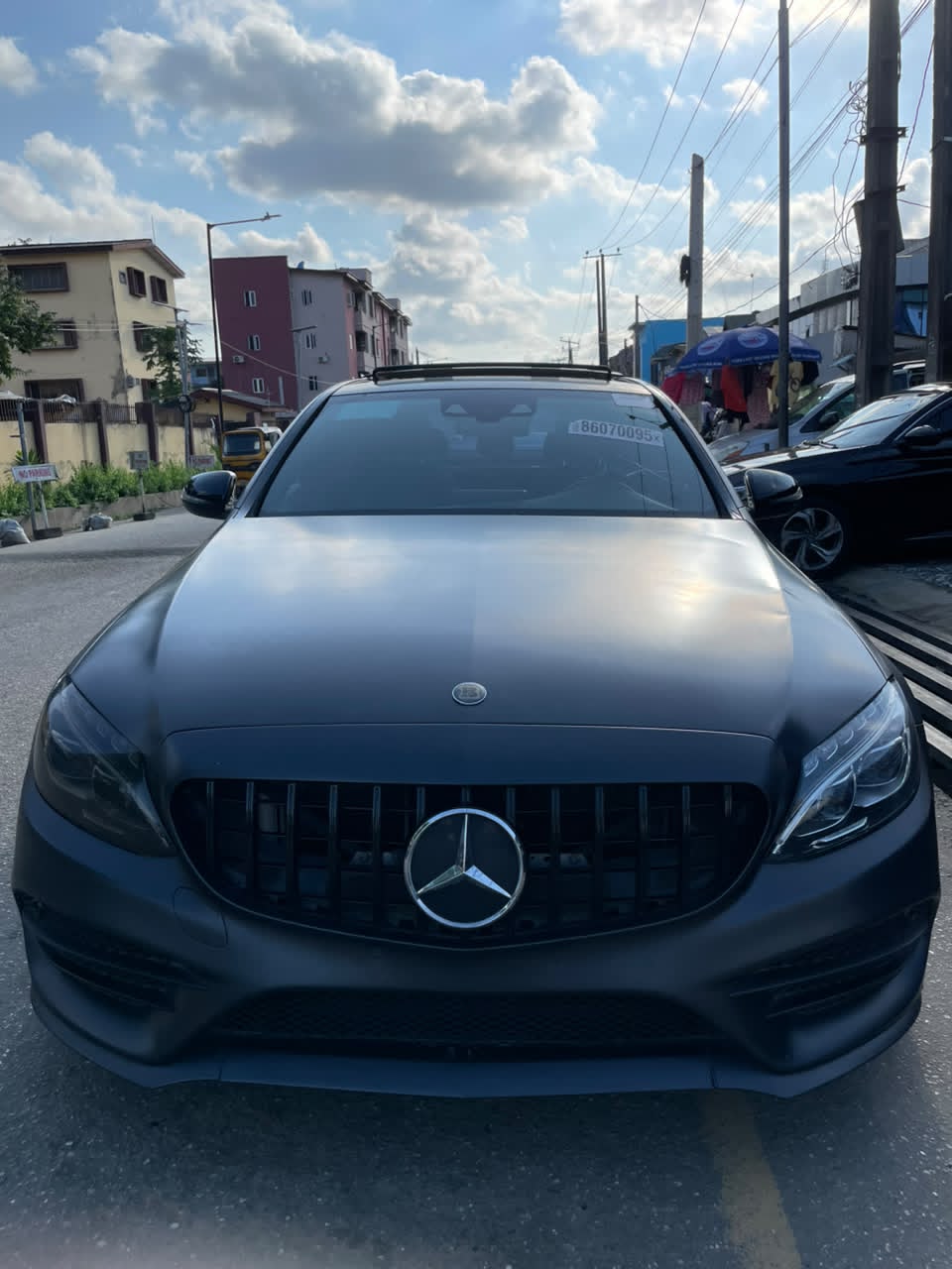 Mercedes-Benz C-Class Matte Grey Sedan BRABOS C43 — photo 9
