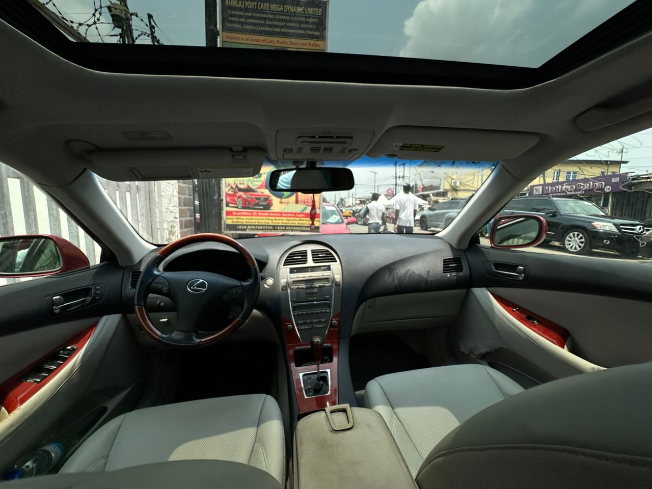 Lexus ES 350 Red Sedan