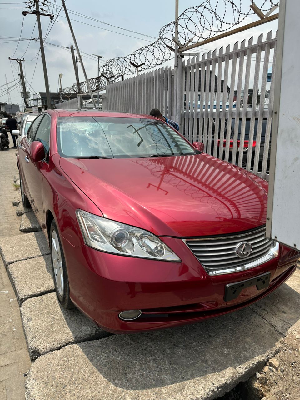 Lexus ES 350 Red Sedan