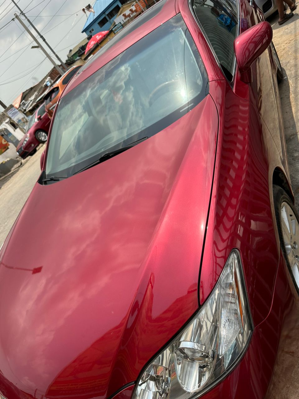 Lexus ES 350 Red Sedan
