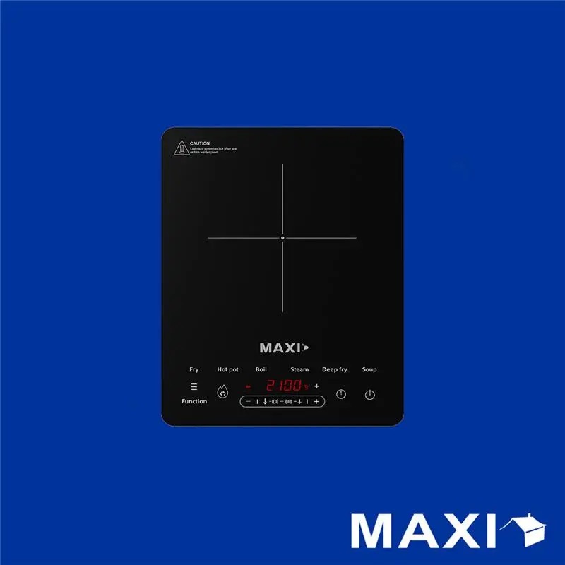 Maxi Induction Cooker 2100 Watts LED Display (WT2103C) By Maxi . Cookers/Microwave