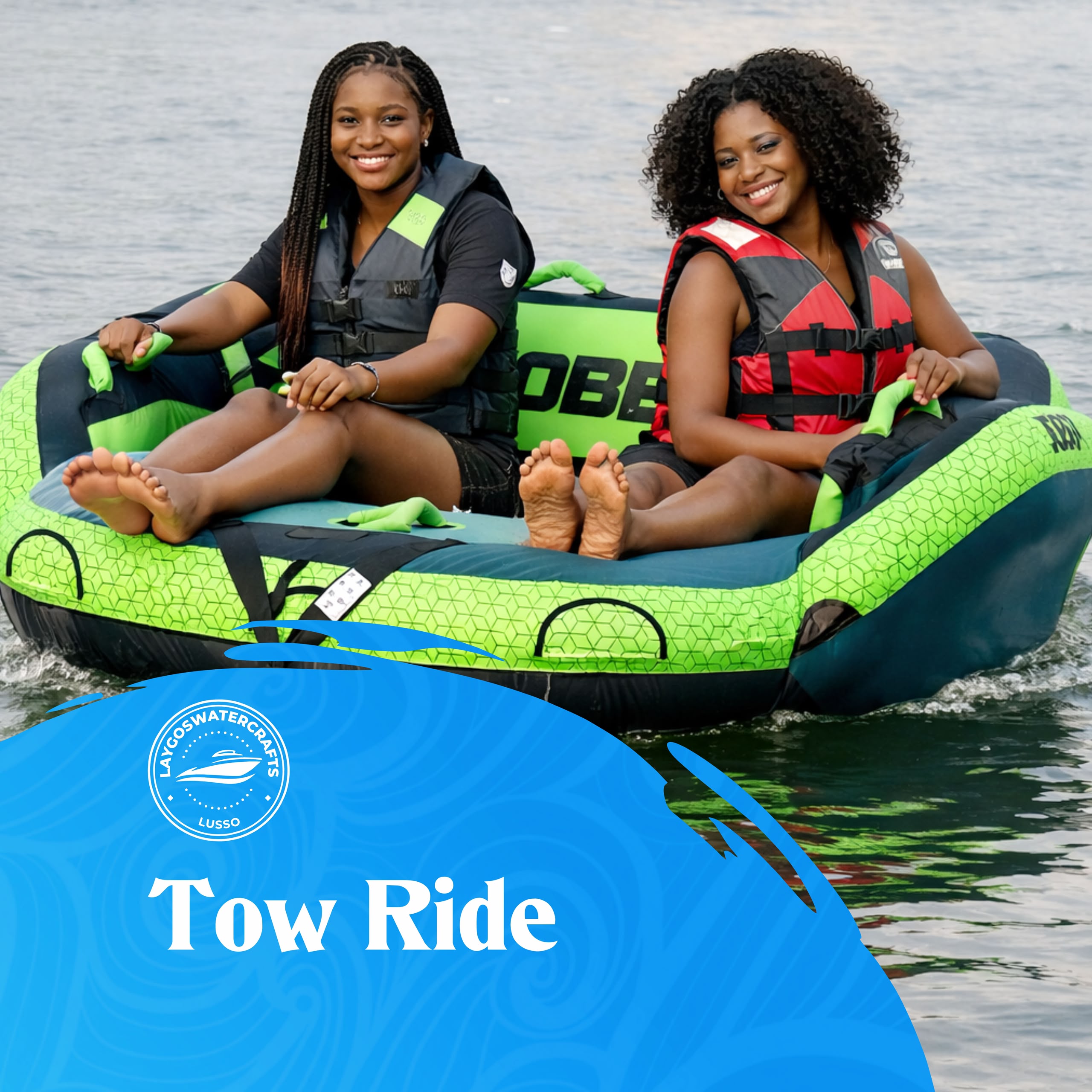 Tow Ride Boat for Rent