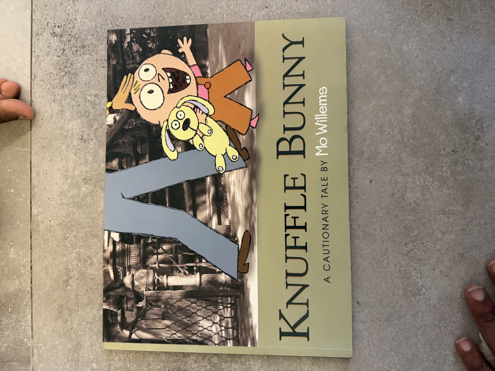 Knuffle Bunny A Cautionary Tale by Mo Willems Children's Book