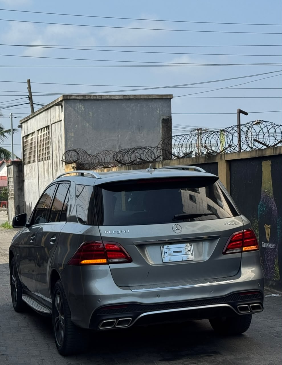 Mercedes-Benz GLE 350 4MATIC Silver SUV GLE350