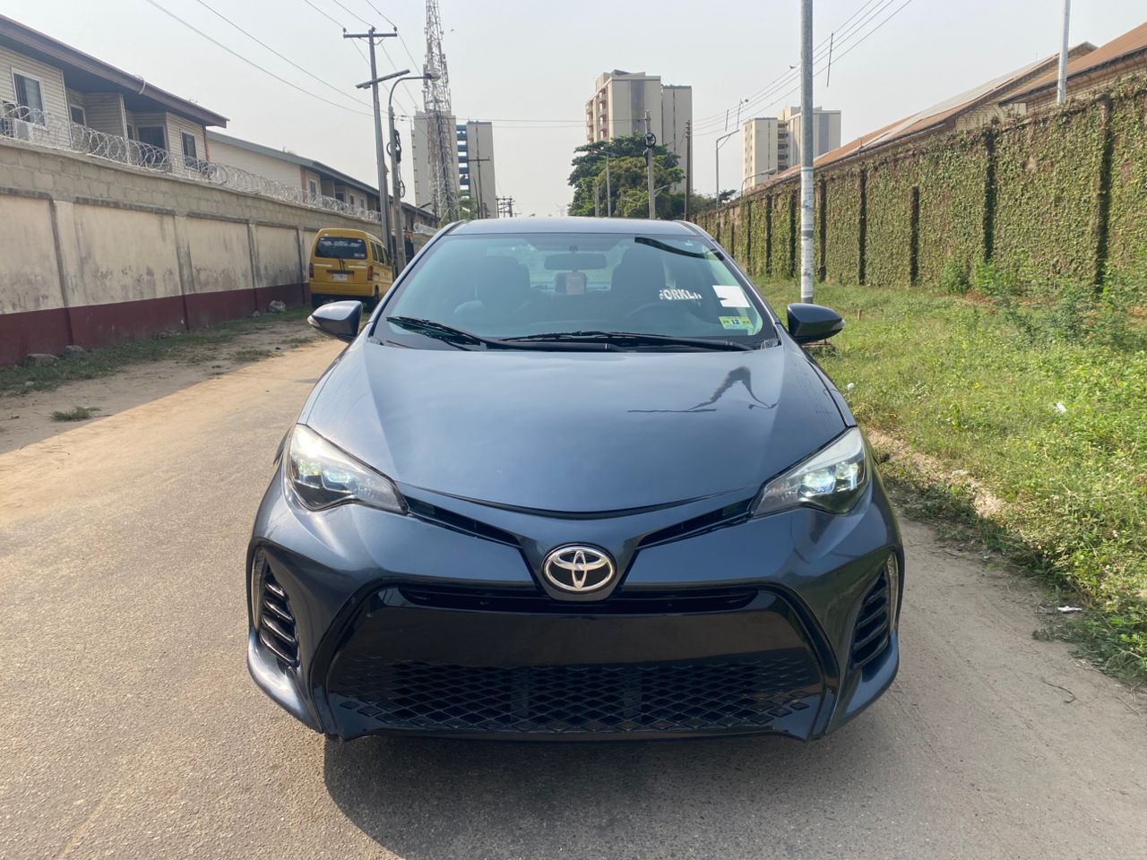 Toyota Corolla Dark Grey Sedan