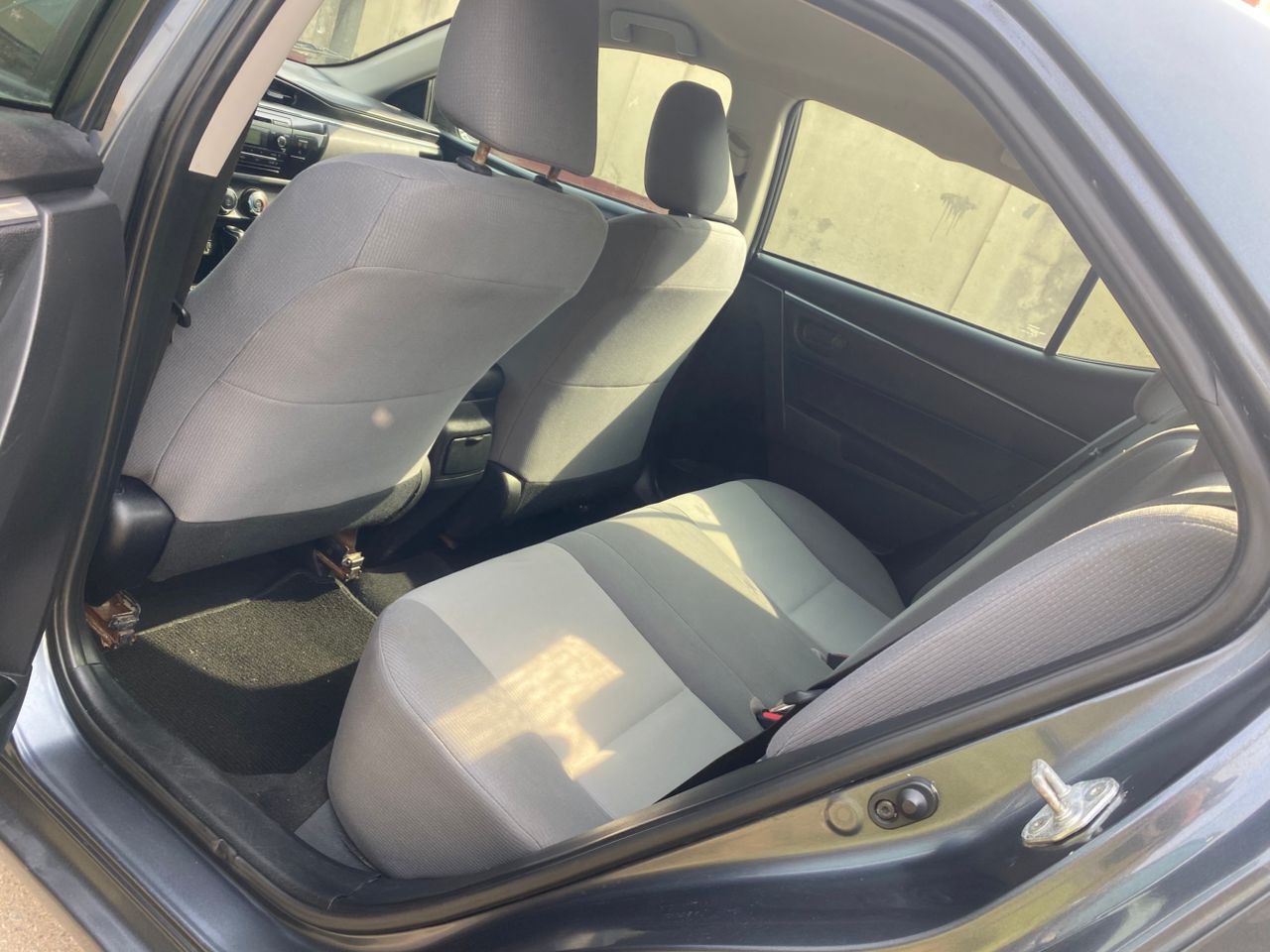 Toyota Corolla Dark Grey Sedan