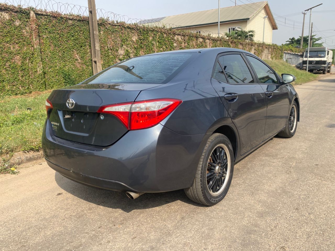 Toyota Corolla Dark Grey Sedan