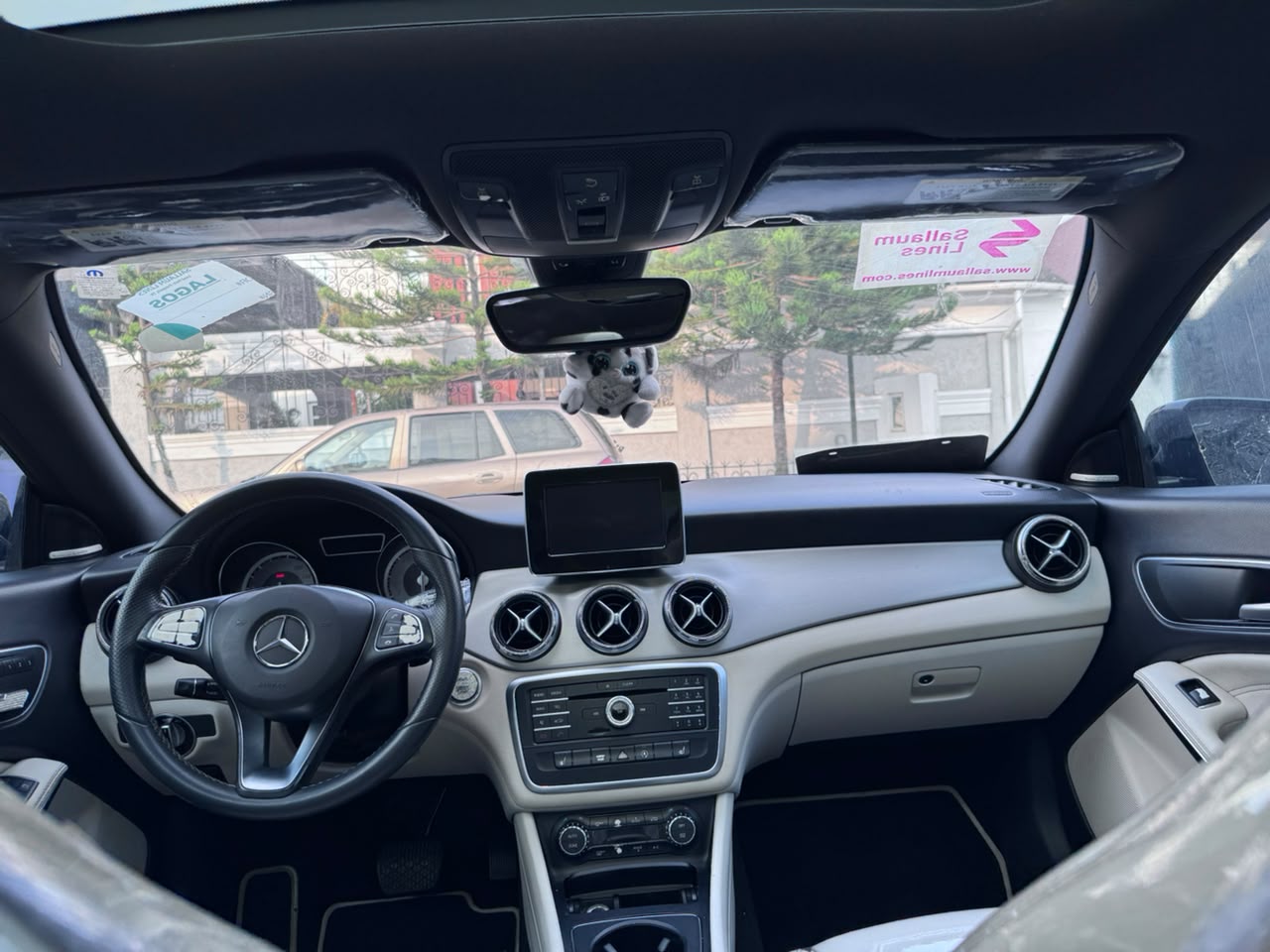 Mercedes-Benz CLA-Class, Grey Sedan with Black Rims