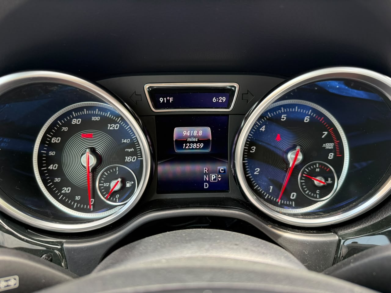 Mercedes-Benz CLA-Class, Grey Sedan with Black Rims