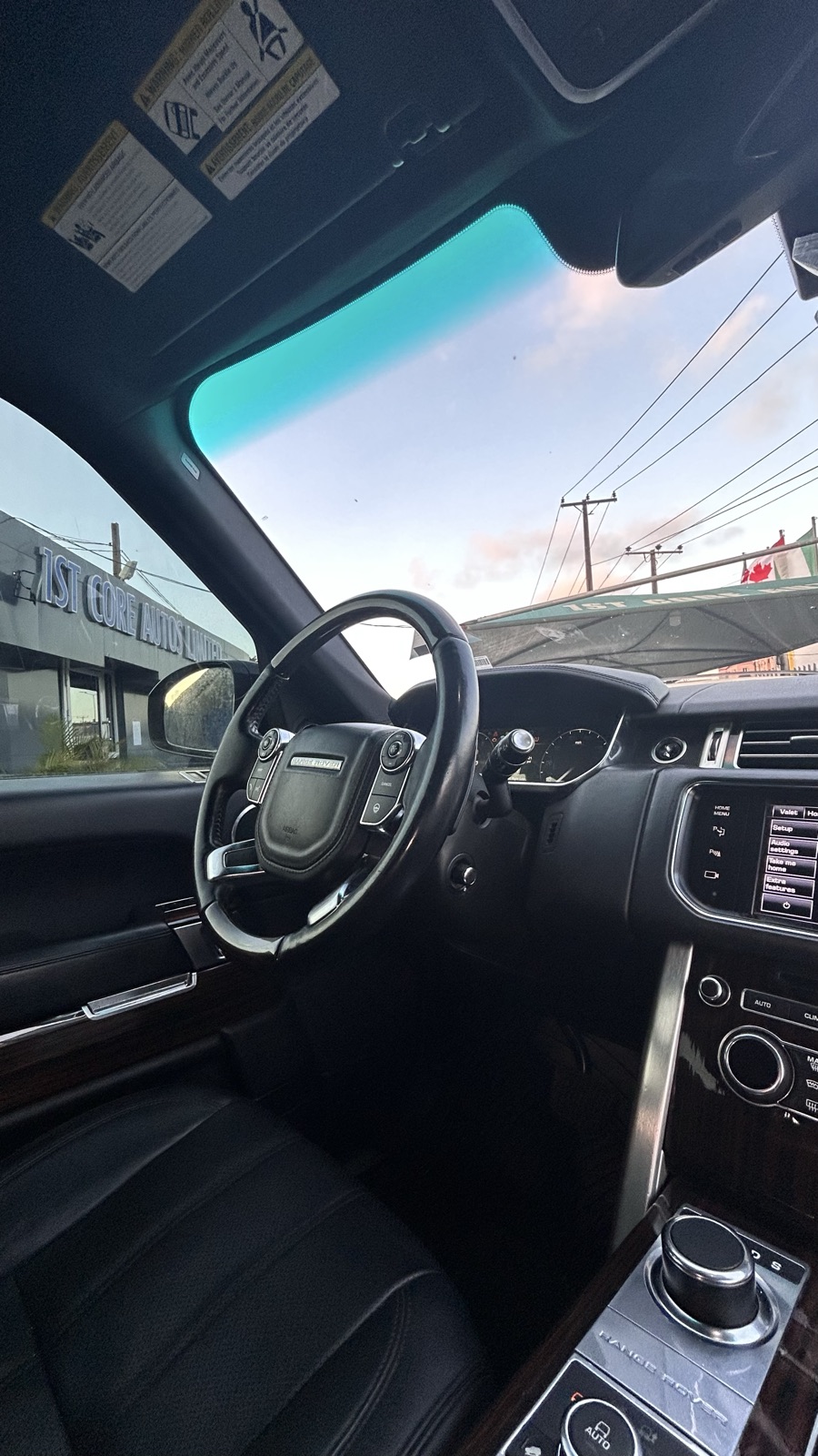 2014 Land Rover Range Rover Vogue, Black SUV