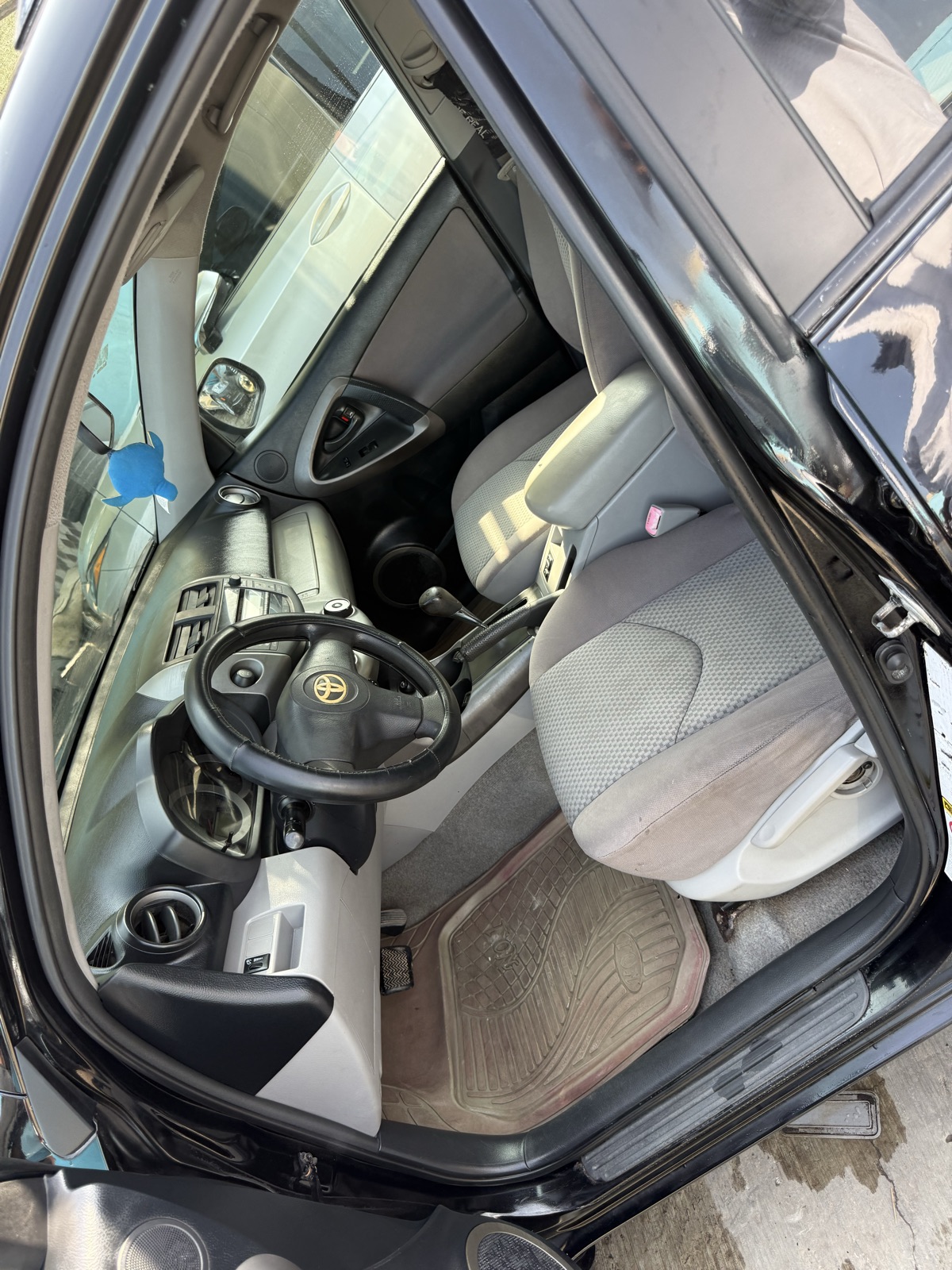 Toyota RAV4 SUV, Black with Spare Tire Cover