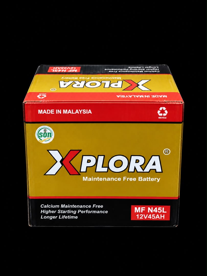 Xplora MF 12V45AH Maintenance Free Battery