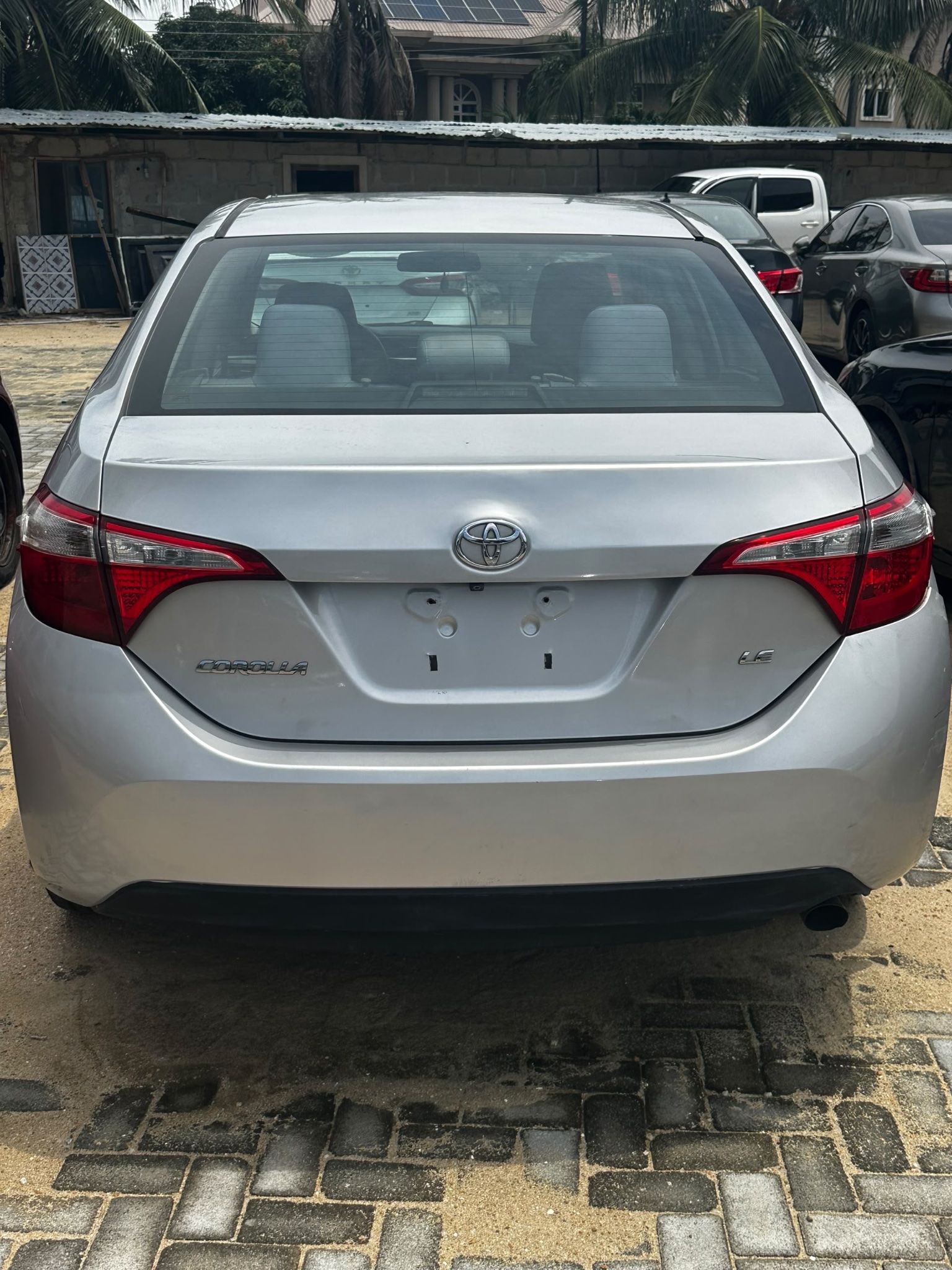 2014 Toyota Corolla Silver Sedan