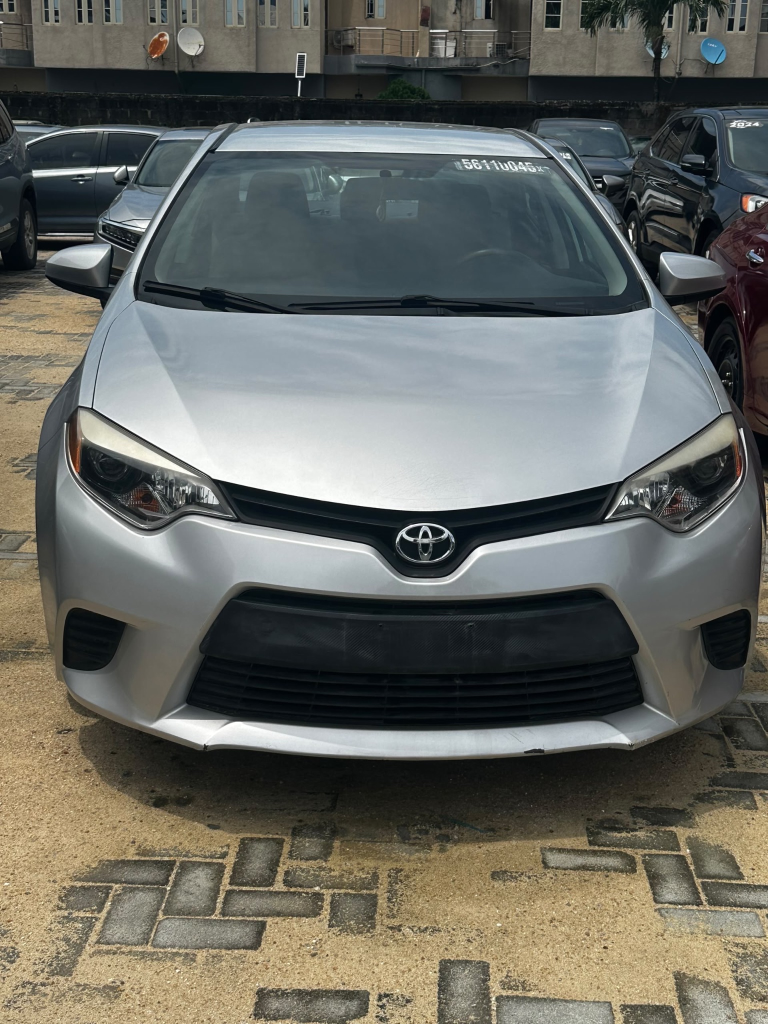2014 Toyota Corolla Silver Sedan