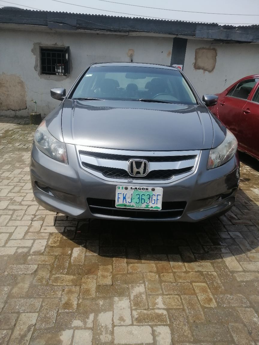 2012 Honda Accord Grey Sedan