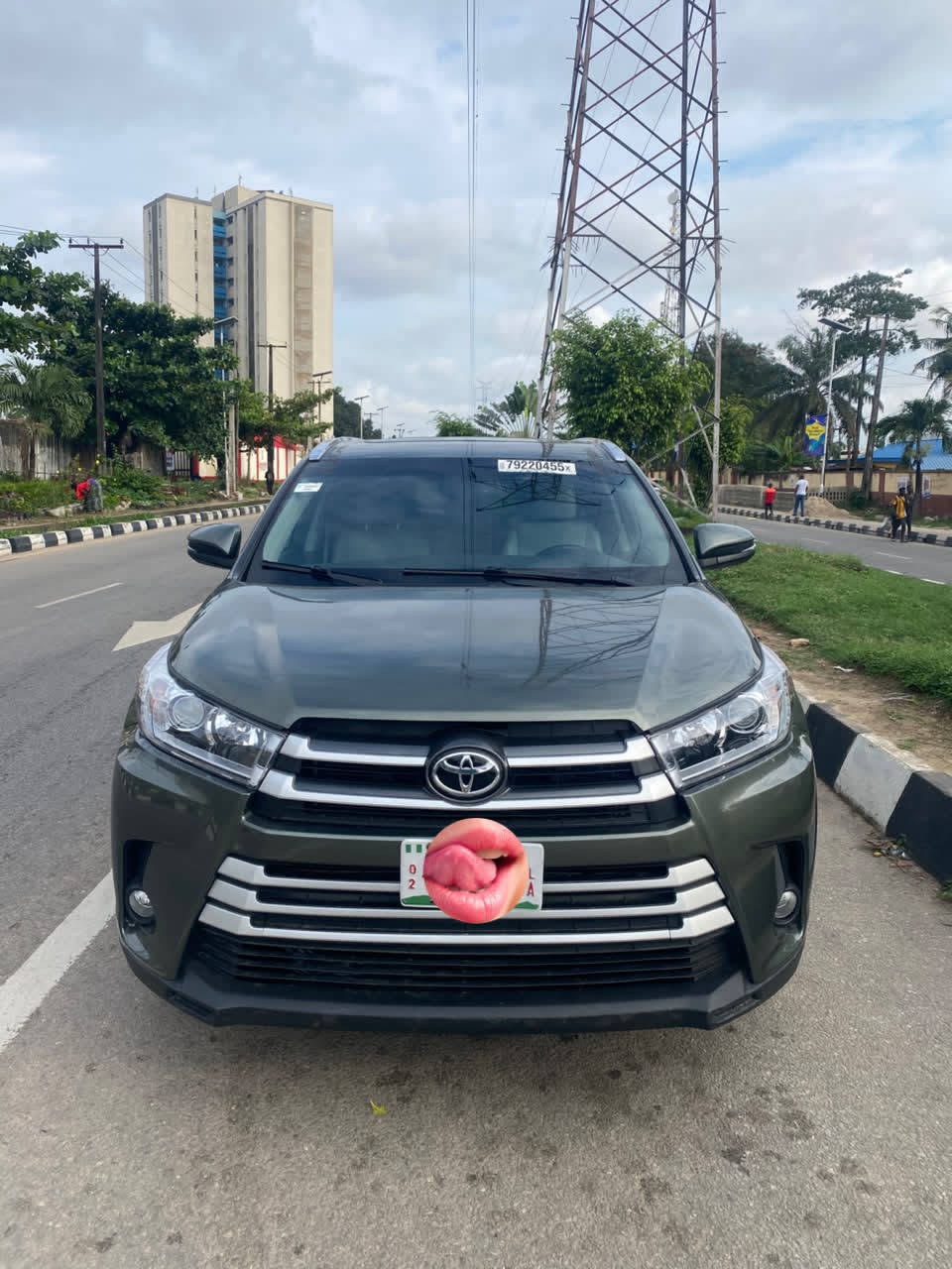 Toyota Highlander XLE AWD, Dark Green SUV
