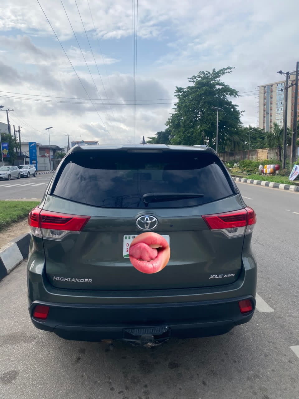Toyota Highlander XLE AWD, Dark Green SUV — photo 7
