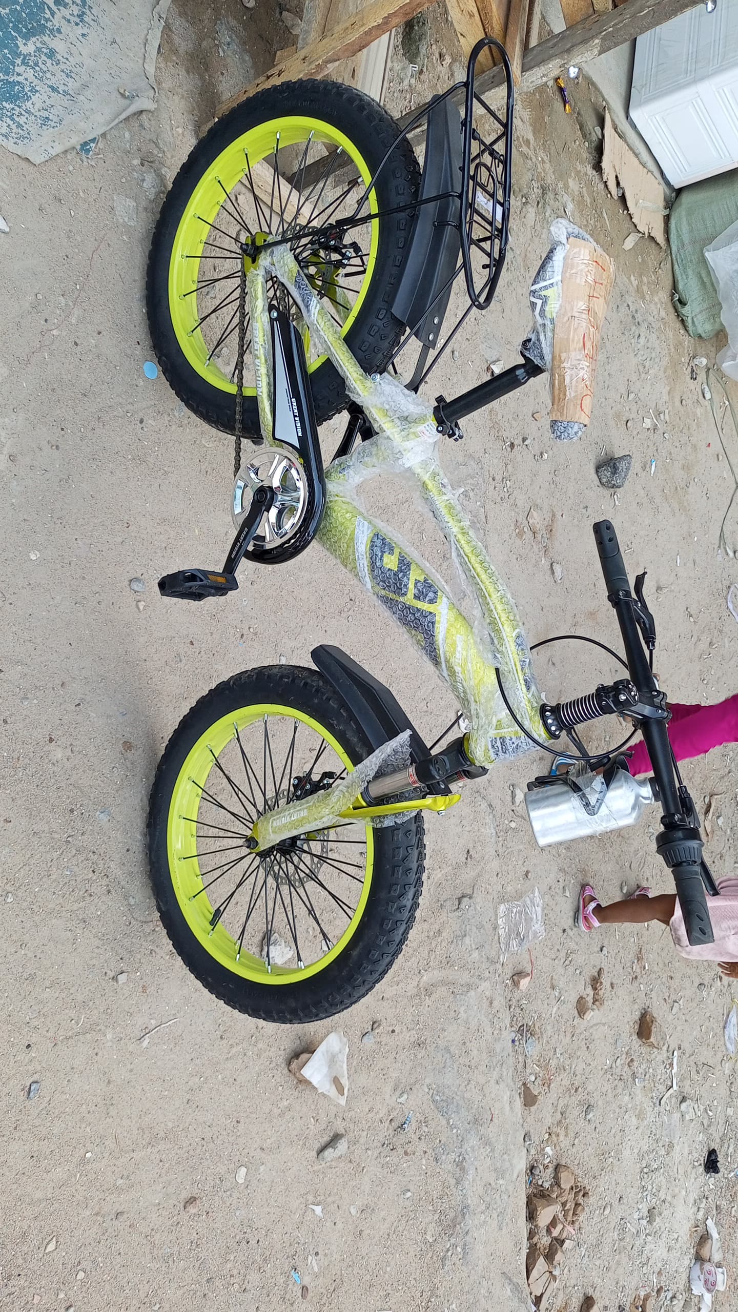 Size 20 fat tire bicycle