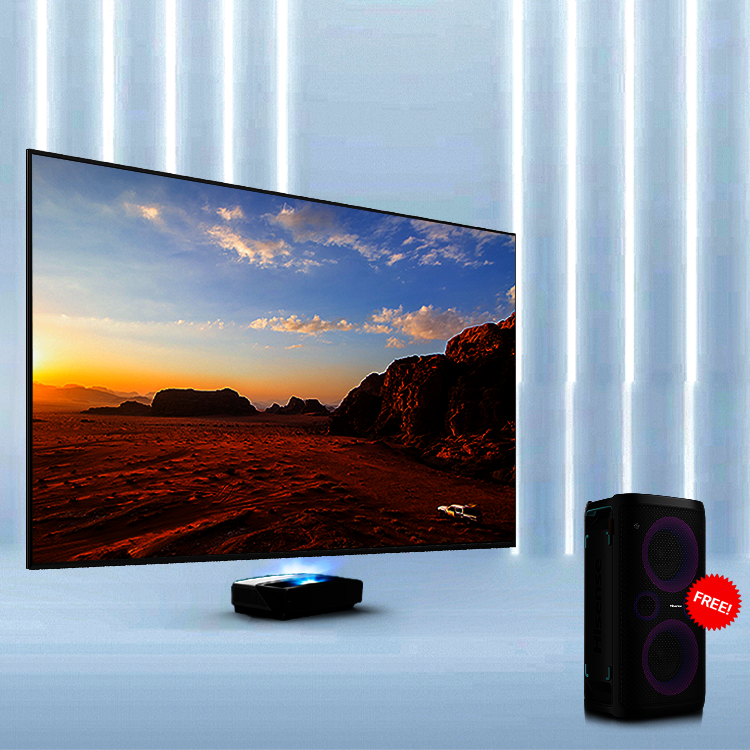 Hisense 100″ L5 Series Laser 4K HDR Smart TV