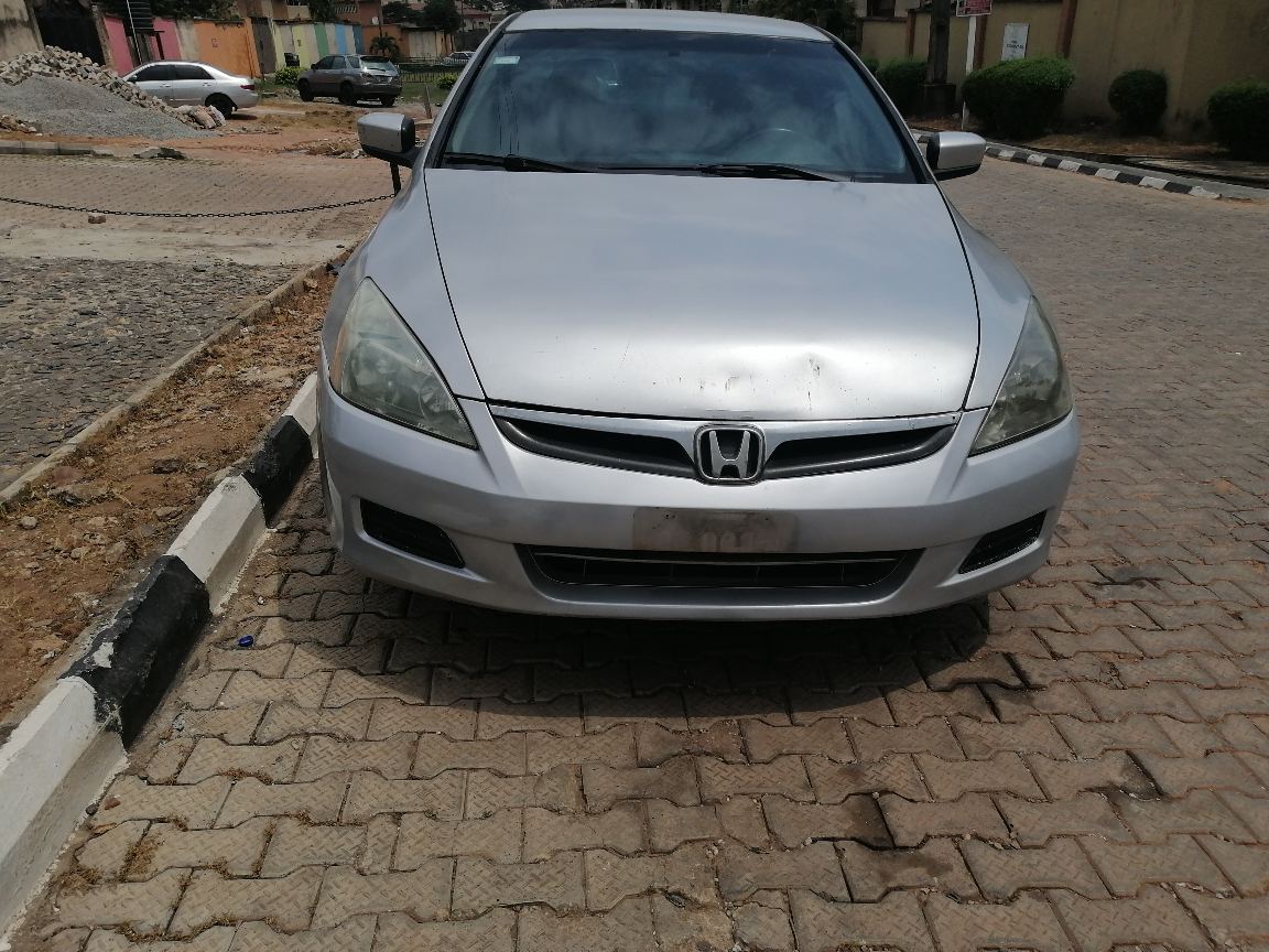 2006 Honda Accord Silver Sedan