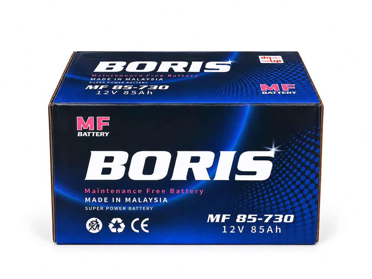 Boris MF 85-730 12V 85Ah Car Battery