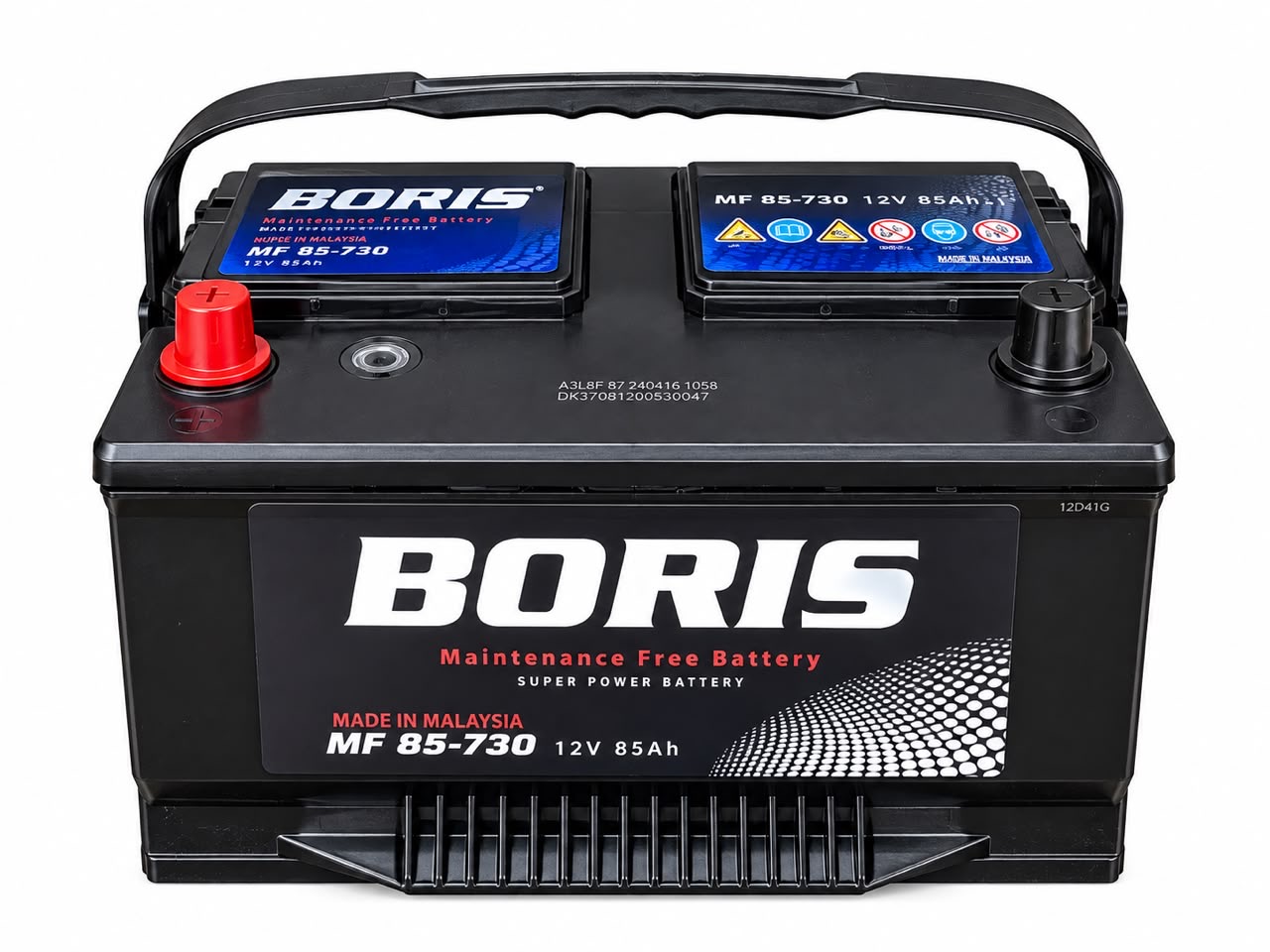 Boris MF 85-730 12V 85Ah Car Battery