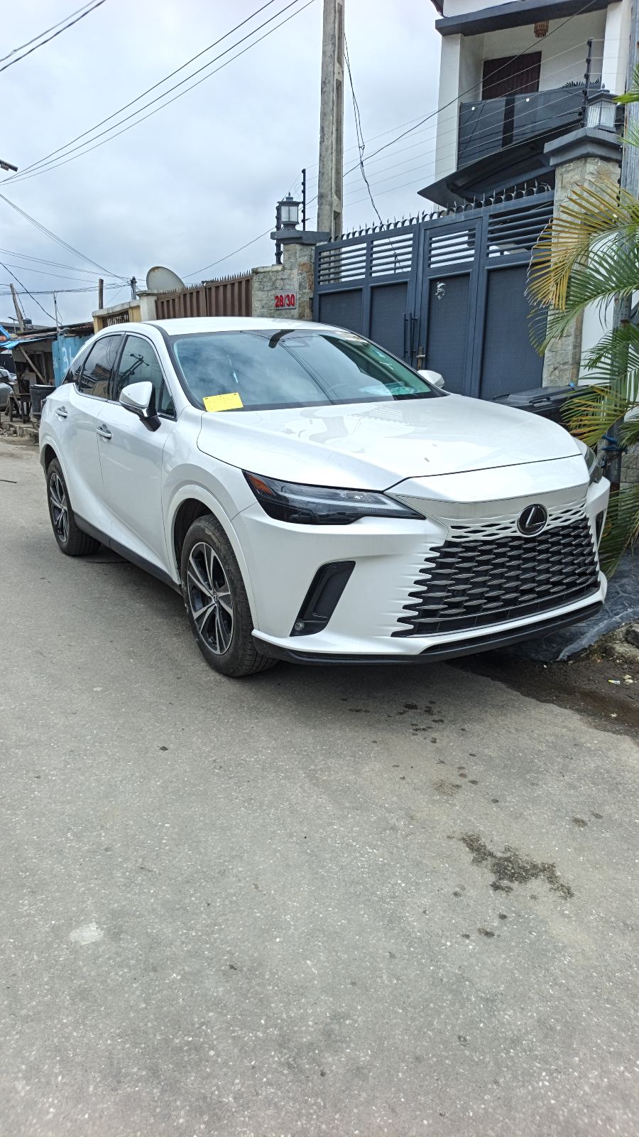 Lexus RX 350 White SUV with Leather Interior