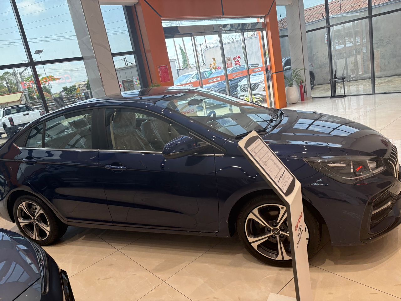 Chery Arrizo 5, Dark Blue Sedan