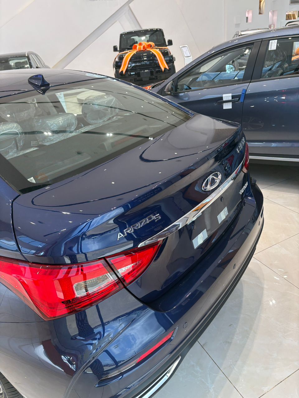 Chery Arrizo 5, Dark Blue Sedan